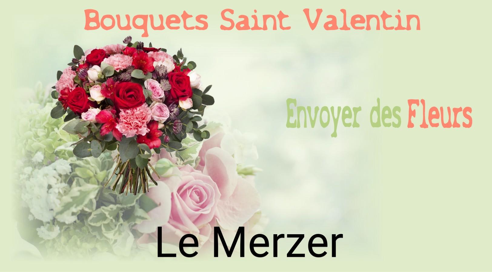 Roses de Saint-Valentin livrées à Le Merzer